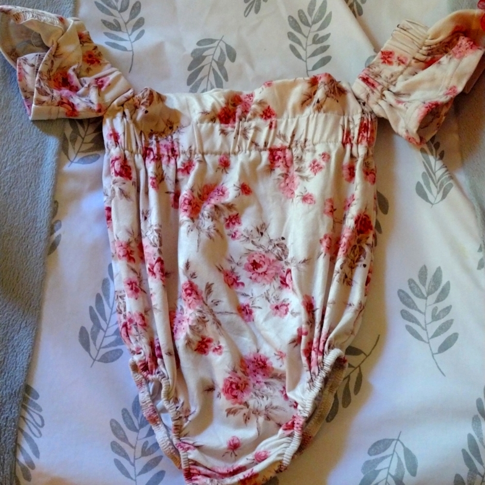 Bailey's Blossom onesie